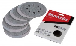 Makita D-65838 125mm 80 Grit Abrasive Discs - Pack of 10